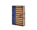 Hardcover Travel Diary with Beautiful USA Flag Hard Paper Didital Print, Small Sized, Handmade Notebook Writing Journal for Unisex | Ruled Premium Paper - 120 Pages 